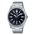 Casio Dress Pointer Display Analog Watch 'Steel Black' MTP-VD02D-1E