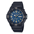 CASIO STANDARD Series waterproof Rose Gold Blue Analog MRW-200H-2B3