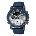 CASIO EDIFICE Waterproof Sports Sapphire Crystal Mens Blue Analog/Digital Combo ECB-20AT-2APR