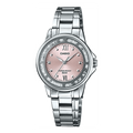 CASIO Stainless Steel BandWaterproof Stainless Steel Strap Pink Analog LTP-1391D-4AVDF