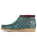 Clarks Wallabee Boots 'Green Paisley' 26168803