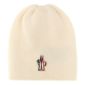 (WMNS) Moncler Grenoble Logo Wool Beanie 'Off White' 3B00010M1131030