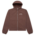 Nylon Beach Shell - Coffee