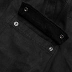 Cargobela Denim Shorts - Black Wax