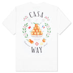 Casa Way Tee - White
