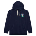 Memphis Icon Embroidered Hooded Sweatshirt - Dark Blue