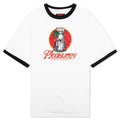 Cat Heavyweight Ringer T-Shirt - White
