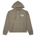 Champion Oval Zip Hoodie - Army