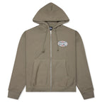 Champion Oval Zip Hoodie - Army