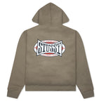Champion Oval Zip Hoodie - Army