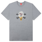 Cherry Face S/S Knit - Quarry