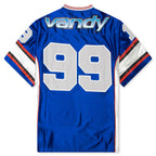Cherry Football Jersey - Blue
