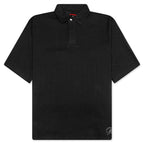 Clarity Woven Polo - Black