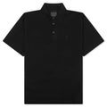 Polo in Cotton With 4G Detail - Black