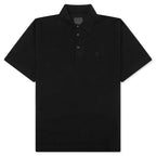 Polo in Cotton With 4G Detail - Black