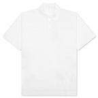 Polo in Cotton With 4G Detail - White