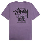 Classic Gear Pigmented Dyed Tee - Grape