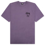Classic Gear Pigmented Dyed Tee - Grape