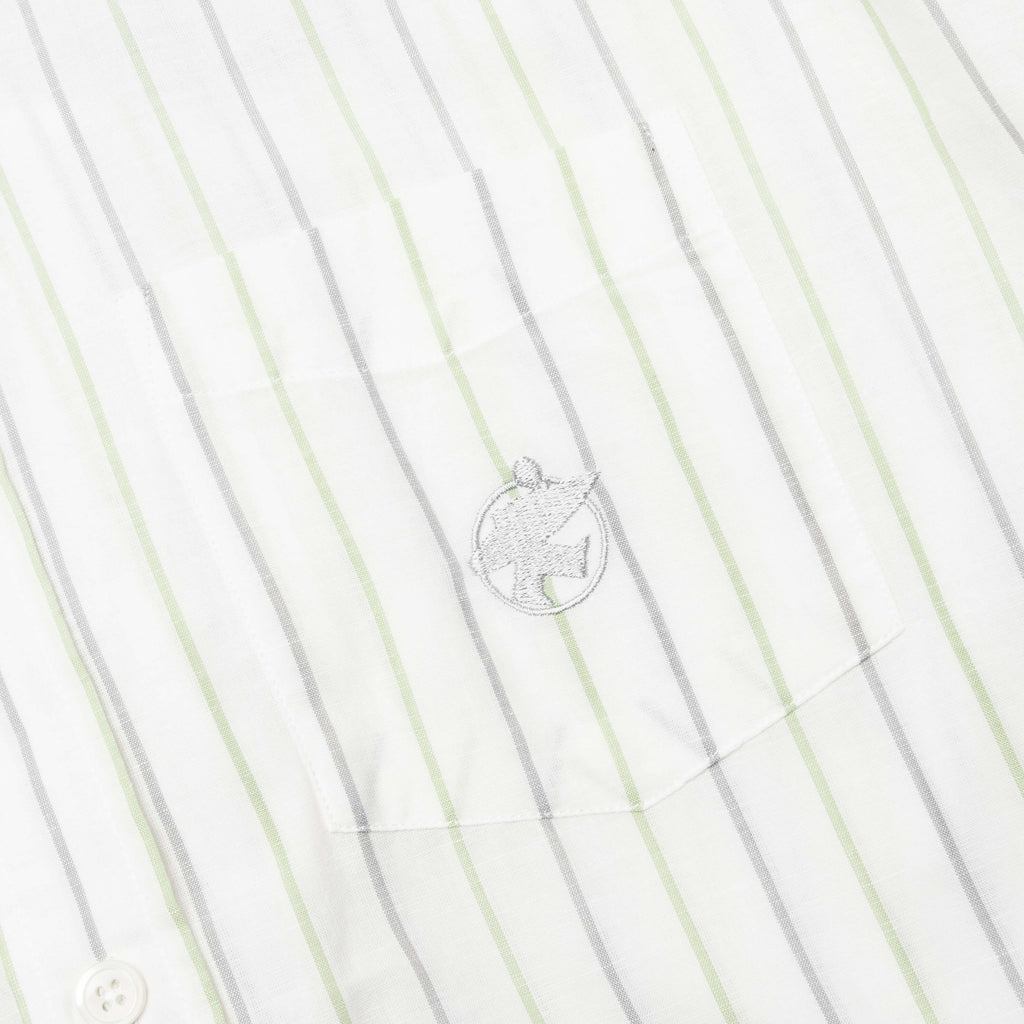 Classic L/S Shirt Stripe - White