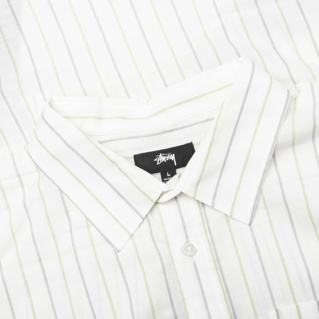 Classic L/S Shirt Stripe - White