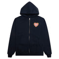 Classic Zip-Up Hoodie - Navy