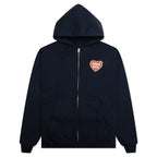 Classic Zip-Up Hoodie - Navy