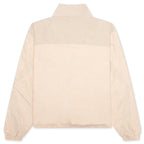 Color Block Full Zip - Tan