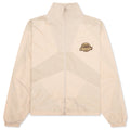 Color Block Full Zip - Tan