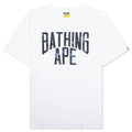 Color Camo Bathing Ape Tee - White