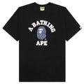 Color Camo College Tee - Black/Navy