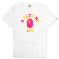 Colors College Tee - White