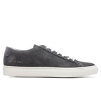 Achilles Low in Suede - Washed Black