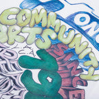 Community Arts Creative Tee - Bone