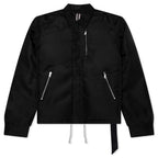 Concealed Zipfront Padded Jacket - Black