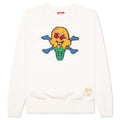 Cones N Bones Sweater - Whisper White