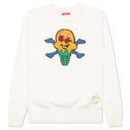 Cones N Bones Sweater - Whisper White
