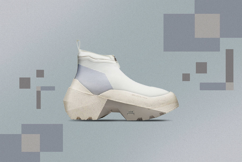 Converse x A-Cold-Wall Chuck 70 Geo Forma Hi - Lily White/Poppy Seed