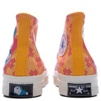 Converse x Doraemon Chuck 70 Hi - Hawaiian Ocean/Flamingo/Habanero Gold