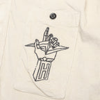Corduroy Baggy Pant - Cream