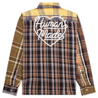 Crazy Check L/S Shirt - Yellow