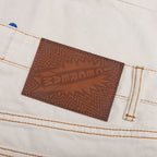 Cream Jean Strawberry Fit Shorts - Whisper White