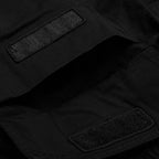 Creatch Wide Cargo Drawstring Pants - Black