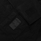 Creatch Wide Cargo Drawstring Pants - Black
