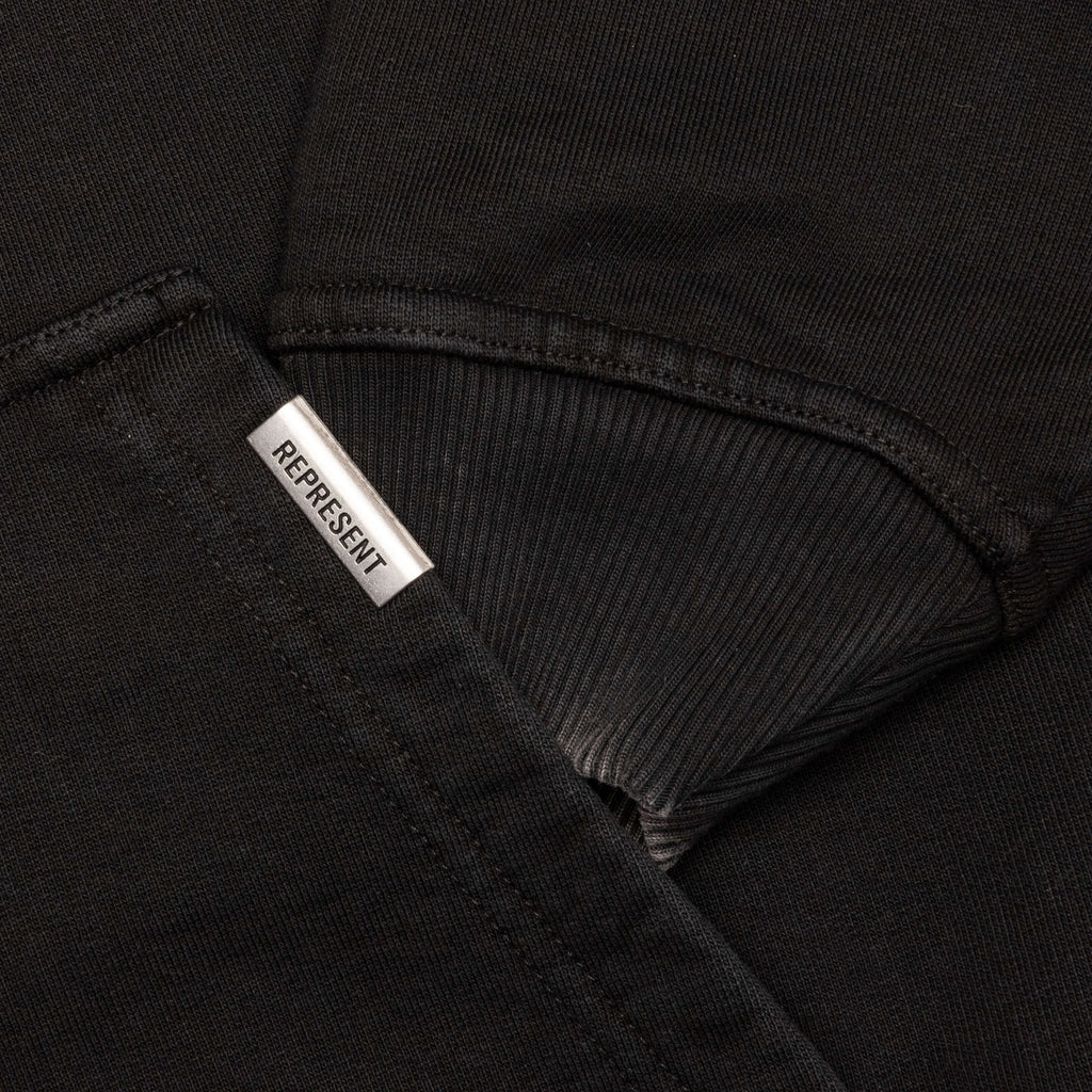 Crest Hoodie - Vintage Black