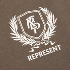 Crest T-Shirt - Dark Taupe