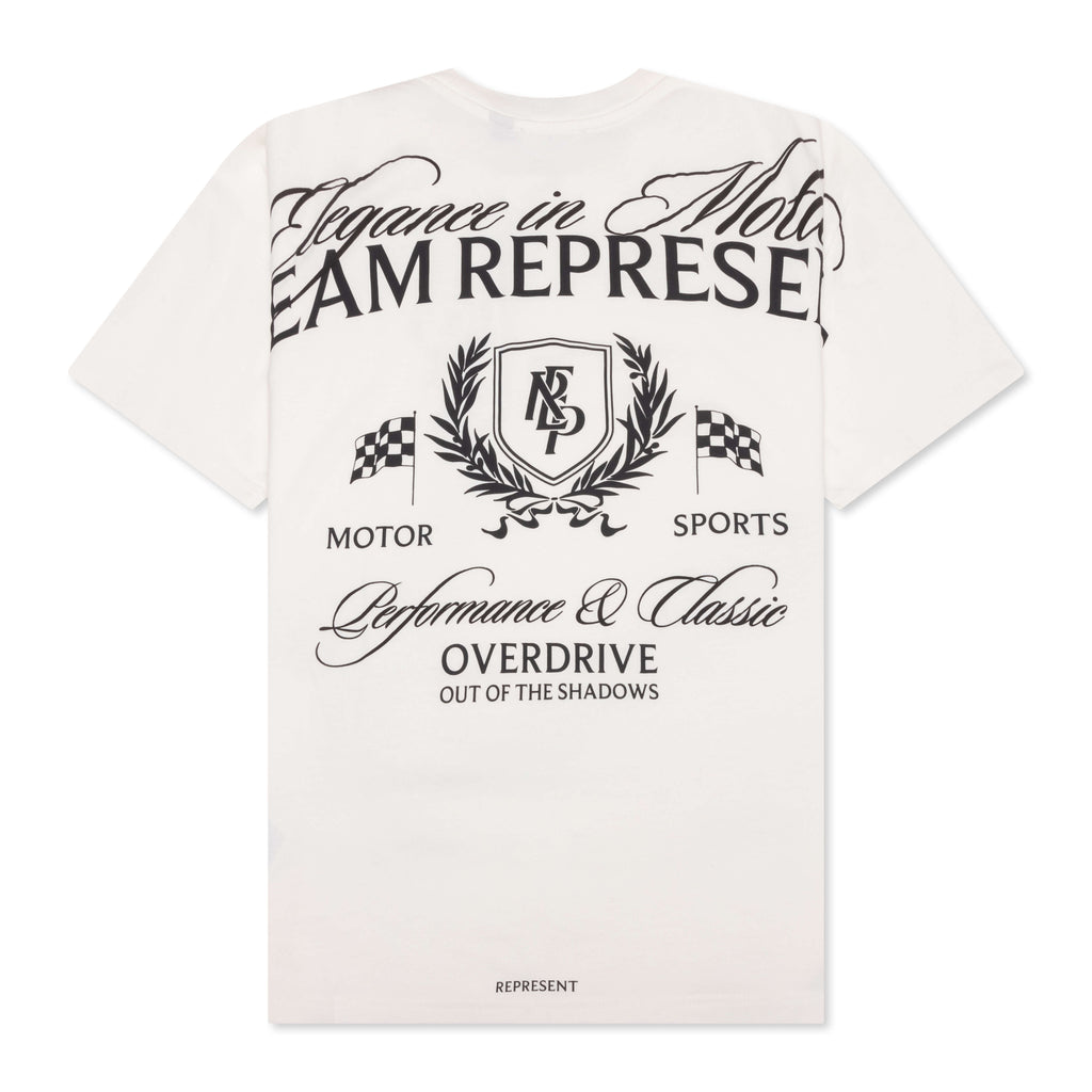 Crest T-Shirt - Flat White