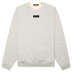 Crewneck Sweater - Light Heather Grey
