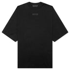 Crewneck T-Shirt - Jet Black