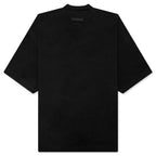 Heavy Jersey Crewneck T-Shirt - Jet Black