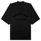 Heavy Jersey Crewneck T-Shirt - Jet Black